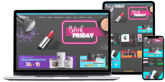 Tema Black Friday | Personalização & Temas | iSET Plataforma de E-commerce