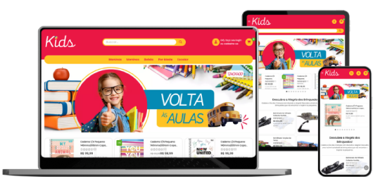 Tema Kids | Personalização & Temas | iSET Plataforma de E-commerce